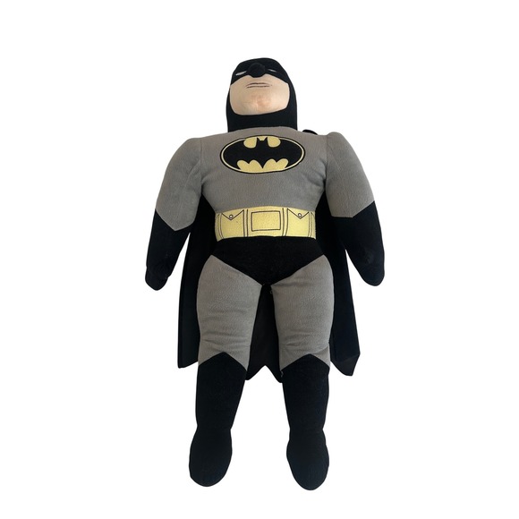 DC Comics Other - DC Comics Batman Large Plush Figure Grey Black 33 Inch Soft Toy‎ 2008 Vintage